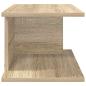 Preview: Nachttisch Sonoma-Eiche 40 x 30 x 25 cm Holzwerkstoff