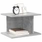 Preview: Nachttisch Beton Grau 40 x 30 x 25 cm Holzwerkstoff