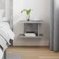 Preview: Nachttisch Beton Grau 40 x 30 x 25 cm Holzwerkstoff