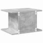 Preview: Nachttisch Beton Grau 40 x 30 x 25 cm Holzwerkstoff