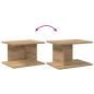 Preview: Nachttisch 2 pcs Artisan-Eiche 40 x 30 x 25 cm Holzwerkstoff
