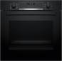 Preview: ARDEBO.de Bosch HBG537BB4 A+ Einbaubackofen, 60 cm breit, 71 L, 8 Heizarten, 10 Automatikprogramme, 3D Heißluft, schwarz