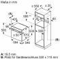 Preview: Bosch HBG537BB4 A+ Einbaubackofen, 60 cm breit, 71 L, 8 Heizarten, 10 Automatikprogramme, 3D Heißluft, schwarz
