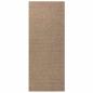 Preview: ARDEBO.de - Bereichsteppiche Rechtwinklig Natur 200 x 80 cm