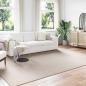 Preview: ARDEBO.de - Bereichsteppiche Rechtwinklig FARO Creme 280 x 200 cm Polyester