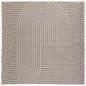 Preview: Bereichsteppiche Quadratisch Beige 200 x 200 cm