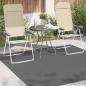 Preview: ARDEBO.de - Bereichsteppiche Quadratisch Anthrazit 200 x 200 cm