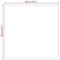 Preview: ARDEBO.de - Bereichsteppiche Quadratisch Creme 200 x 200 cm