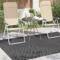 Preview: Bereichsteppiche PALMERAS Anthrazit 230 x 160 cm Polyester