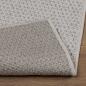 Preview: Innenteppich LUGO Creme 120 x 120 cm Polyester