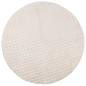 Preview: Bereichsteppiche Rund Beige Ø 120 CM