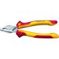 Preview: WIHA VDE-Kombizange "Wiha", 180mm 2-K-Griffe, rot/gelb