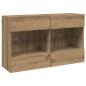 Preview: TV-Wandschrank Artisan-Eiche 98,5 x 30 x 60,5 cm Holzwerkstoff