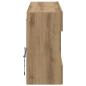 Preview: TV-Wandschrank Artisan-Eiche 98,5 x 30 x 60,5 cm Holzwerkstoff