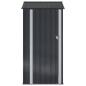 Preview: Gartenhütten Anthrazit 103 x 74 x 200 cm Metall