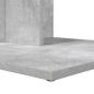 Preview: Beistelltisch Beton Grau 45 x 40 x 62,5 cm Holzwerkstoff