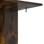 Preview: Beistelltisch Geräucherte Eiche 45 x 40 x 62,5 cm Holzwerkstoff