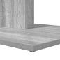 Preview: Beistelltisch Graues Sonoma 45 x 40 x 62,5 cm Holzwerkstoff