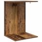 Preview: ARDEBO.de - Beistelltisch Altholz 45 x 40 x 62,5 cm Holzwerkstoff