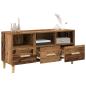 Preview: TV-Schränk 102 x 36 x 50 cm Altholz Holzwerkstoff