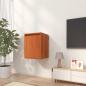 Preview: ARDEBO.de - Wandschrank Wachsbraun 30 x 30 x 40 cm Massives Kiefernholz