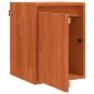 Preview: Wandschrank Wachsbraun 30 x 30 x 40 cm Massives Kiefernholz