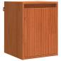 Preview: Wandschrank Wandmontiert 2 pcs Wachsbraun 30 x 30 x 40 cm