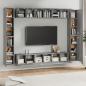 Preview: 10-tlg. TV-Schrank-Set Grau Sonoma Holzwerkstoff