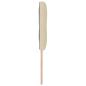 Preview: LED Kopfteil mit LED-Lichtleisten Creme 160 cm Polyester