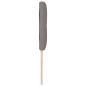 Preview: LED Kopfteil mit LED-Lichtleisten Taupe 180 cm Polyester