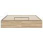 Preview: Ottoman Bettgestell Sonoma-Eiche 193 x 120 x 25 cm Spanplatte