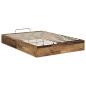 Preview: Ottoman Bettgestell Altholz 193 x 120 x 25 cm Spanplatte