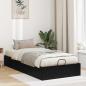 Preview: ARDEBO.de - Ottoman Bettgestell Schwarz Eichen-Optik 100 x 200 cm