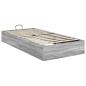 Preview: Ottoman Bettgestell Graues Sonoma 193 x 120 x 25 cm Spanplatte