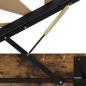 Preview: ARDEBO.de - Ottoman Bettgestell Geräucherte Eiche 193 x 120 x 25 cm