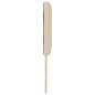 Preview: LED Kopfteil mit LED-Lichtleisten Creme 180 cm Polyester