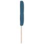 Preview: LED Kopfteil mit LED-Lichtleisten Blau 200 cm Polyester