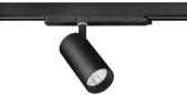Preview: ARDEBO.de Brumberg TRAXX MINI LED-Schienenstrahler 230VAC, 50Hz, 14,5W, 1756lm, 60°, 3000K, CRI > 90, rund, dreh- und schwenkbar, DALI dimmbar, schwarz struktur (88706183DA)