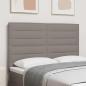 Preview: Kopfteil Taupe 144 cm Stoff