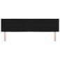 Preview: LED Kopfteil mit LED-Lichtleisten Schwarz 180 cm Polyester