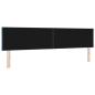Preview: LED Kopfteil Dunkelblau 200 cm Kunstleder