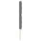 Preview: LED Kopfteil mit LED-Lichtleisten Taupe 180 cm Polyester