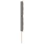 Preview: LED Kopfteil mit LED-Lichtleisten Taupe 200 cm Polyester