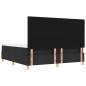 Preview: Boxspringbett mit Matratze Schwarz 180 x 200 cm Stoff