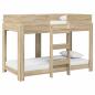 Preview: Etagenbett für Kinder Sonoma-Eiche 90 x 160 cm Holzwerkstoff
