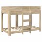 Preview: Etagenbett für Kinder Sonoma-Eiche 90 x 160 cm Holzwerkstoff