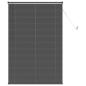 Preview: ARDEBO.de - Venetianer Jalousie Verstellbar Silber Grau 150 x 100 cm PVC