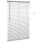 Preview: Venetianer Jalousie Verstellbar Silber Grau 150 x 100 cm PVC