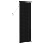 Preview: Venetianer Jalousie Verstellbar Schwarz 150 x 40 cm PVC