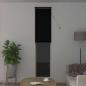 Preview: Venetianer Jalousie Verstellbar Schwarz 213 x 60 cm PVC